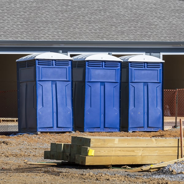 are there any additional fees associated with portable restroom delivery and pickup in Double Springs AL